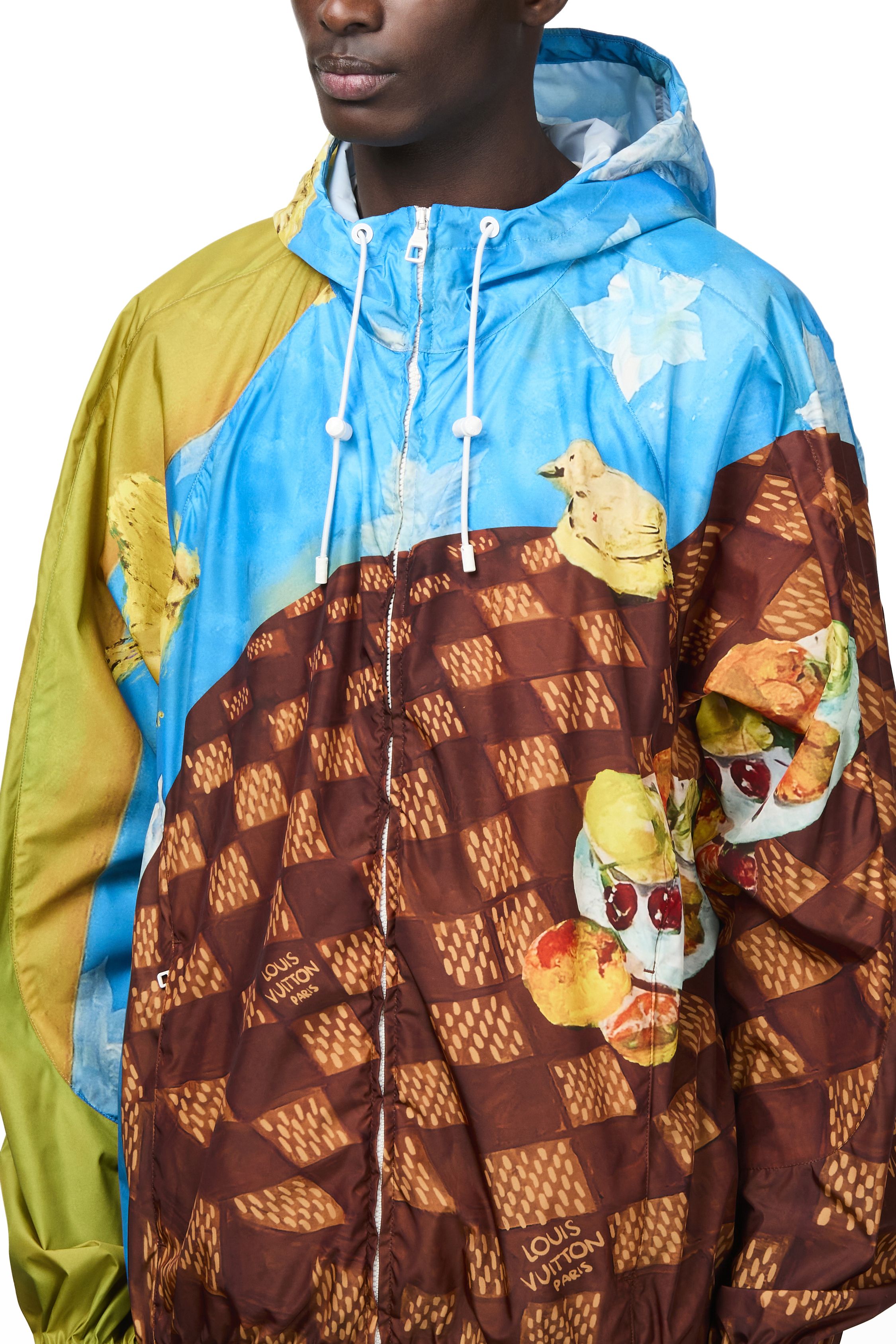 Printed Nylon Windbreaker thumbnail 3