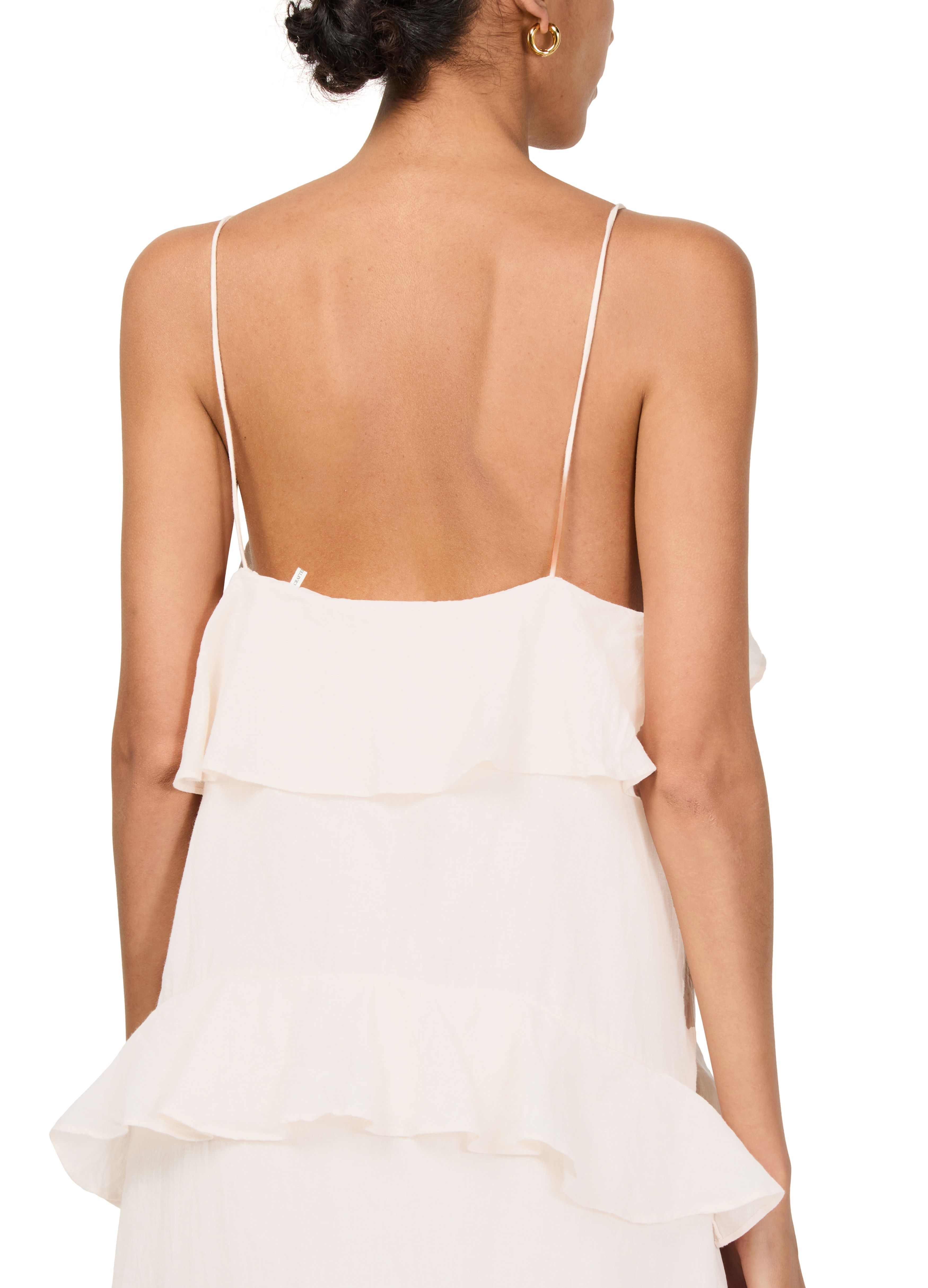 Benedicte ruffle maxi dress thumbnail 5
