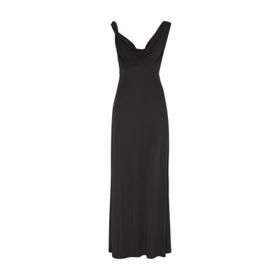Totême Toteme Women Twist Drape Dress In Black
