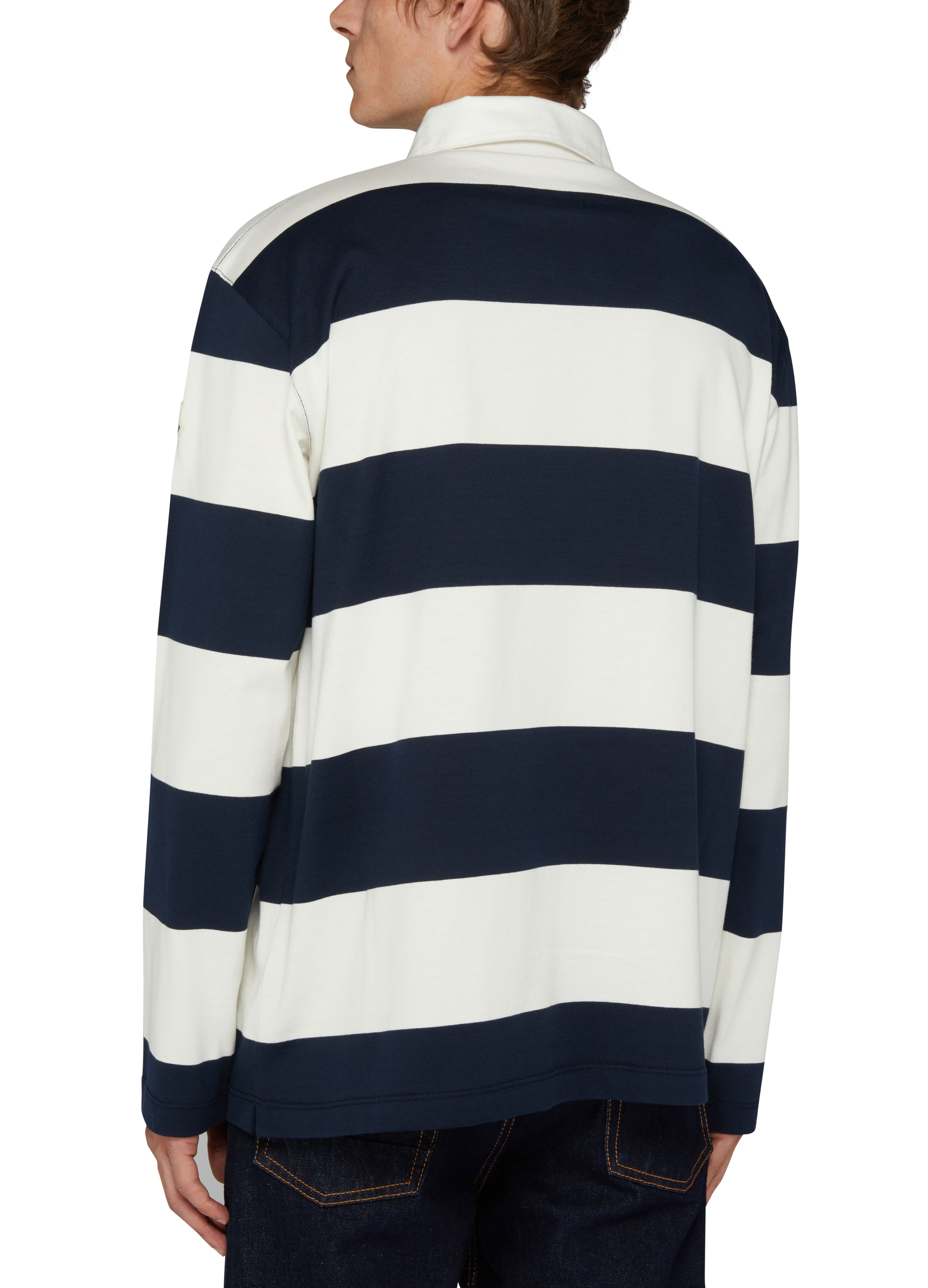 Logo long-sleeved polo thumbnail 5