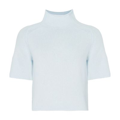 Lisa Yang Fride Turteleneck Cashmere Sweater In Blue