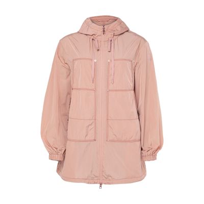 Moncler Alkes Zippered Jacket In Pink