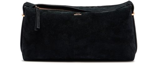 TOTEME Belted suede clutch