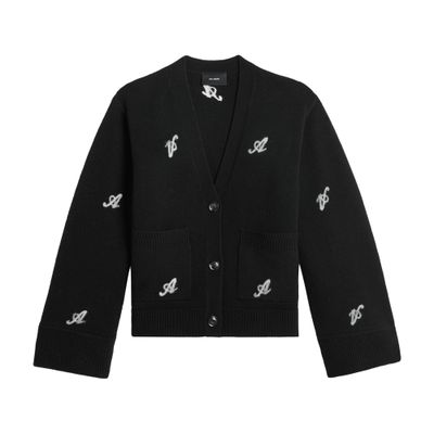 Axel Arigato Black Memory Signature Cardigan In Black