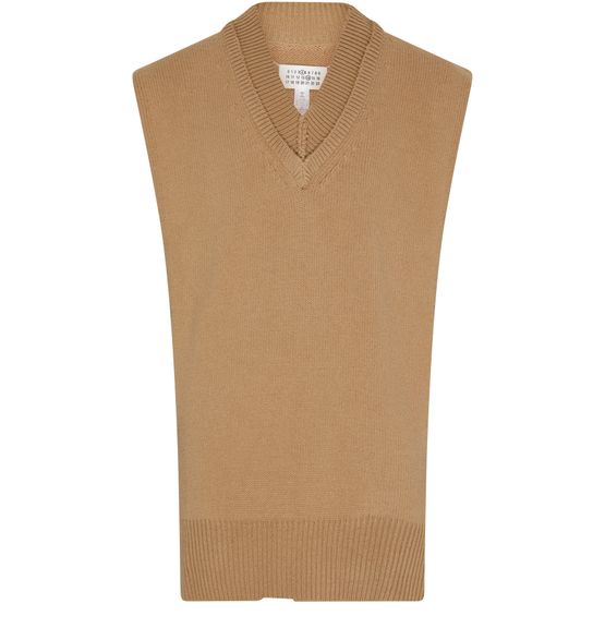 Men s Layered Knit Vest MAISON MARGIELA 24S