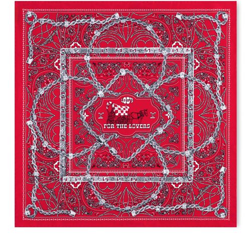 LOUIS VUITTON LV Rope Silk Bandana