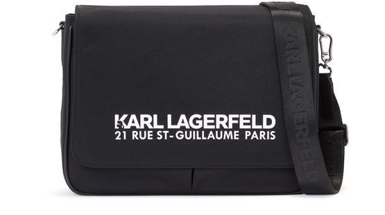 Men s Rue St Guillaume messenger bag KARL LAGERFELD 24S