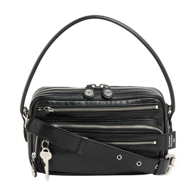 Acne Studios Camero Small Crossbody Bag In Black