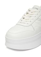 Women's Block sneakers with wedge outsole in calfskin