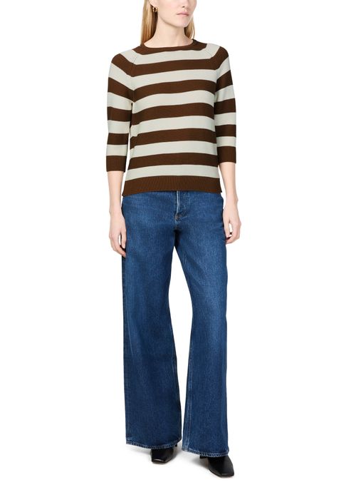 MAX MARA Pull rayé en coton Sante
