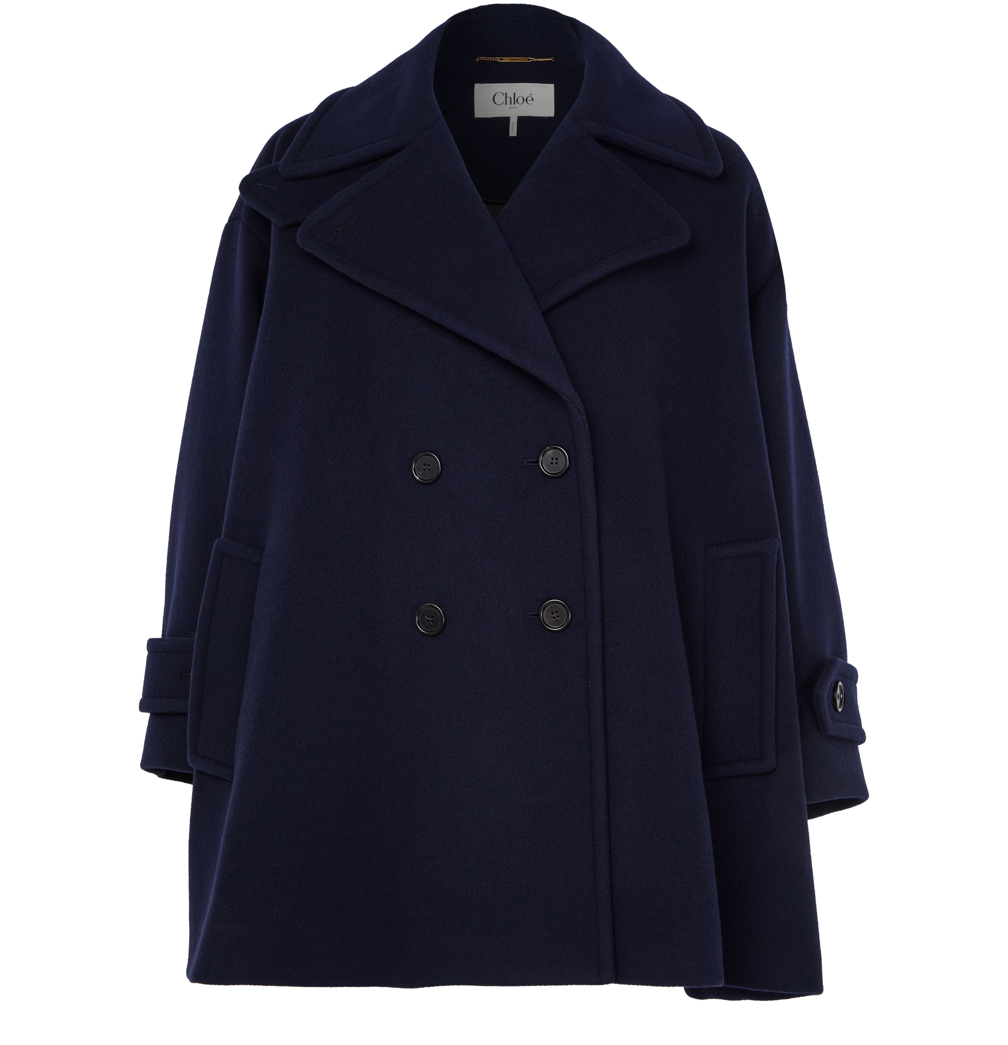 Double breasted coat