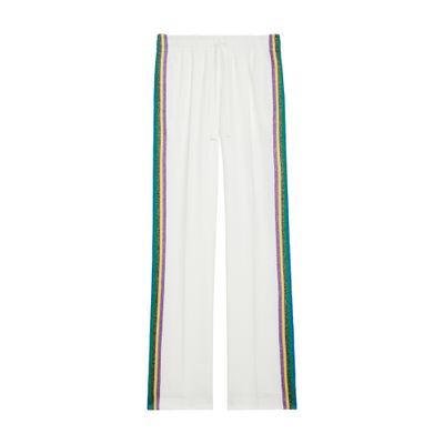 ZADIG & VOLTAIRE POMY CREPE TROUSERS