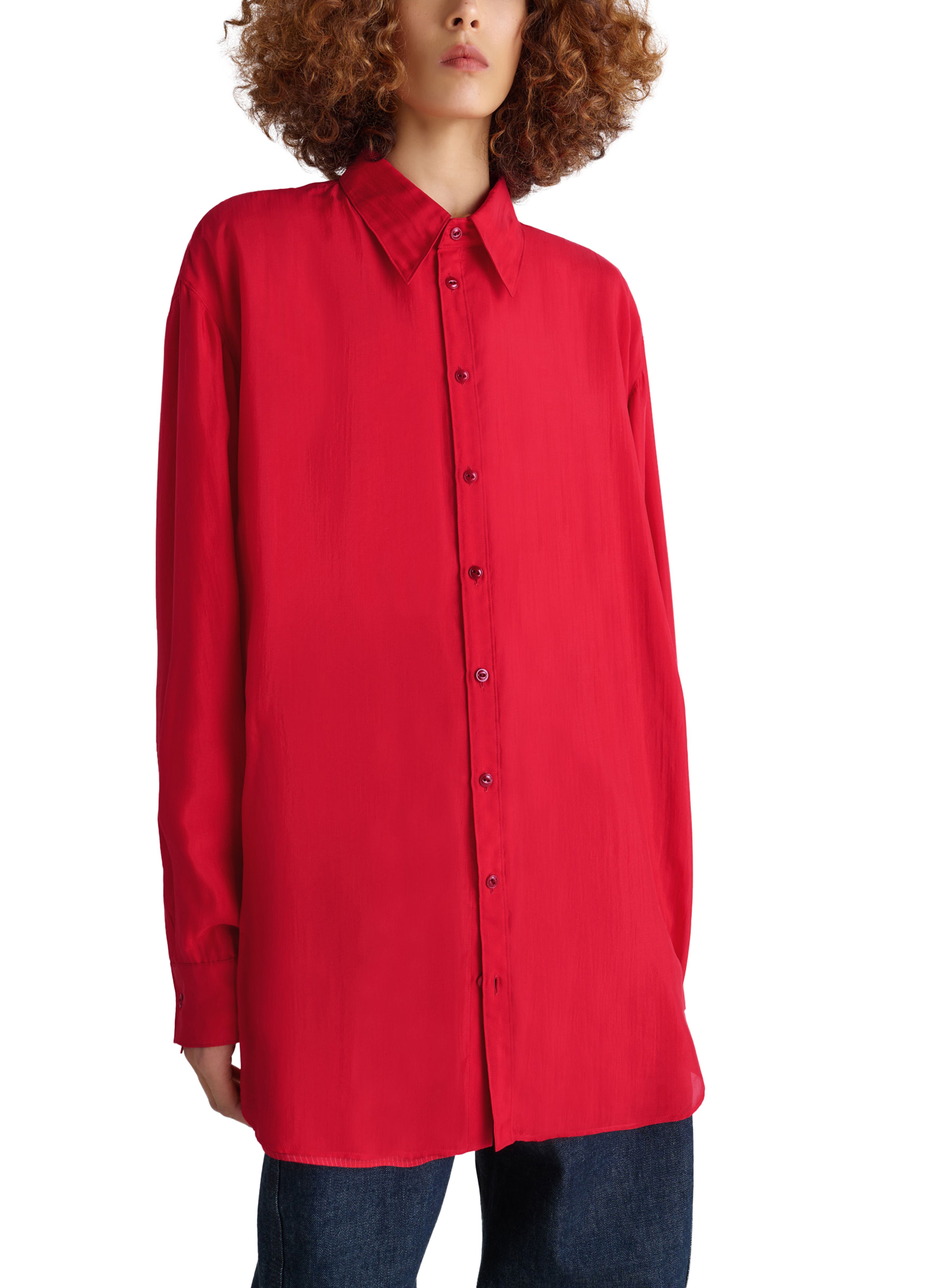Flowing long sleeve shirt thumbnail 4