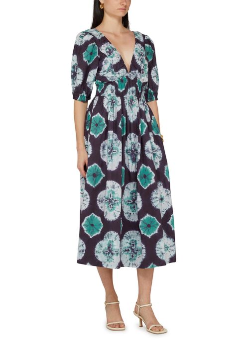 SEA NEW YORK Aveline tie dye print dress