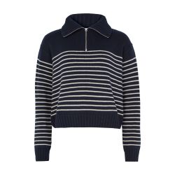Pull En Cachemire Rayé Multicolore C&C CALIFORNIA - Taille M - Neuf Avec étiquettes