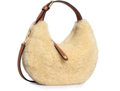CELINE Teen Celine Lulu in shearling and calfskin