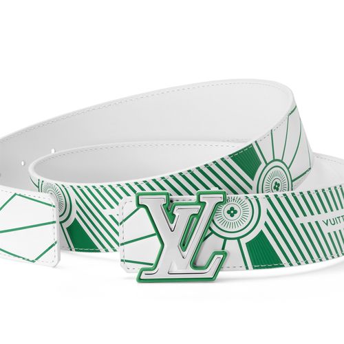 LOUIS VUITTON Ceinture LV Imprint 40 mm réversible