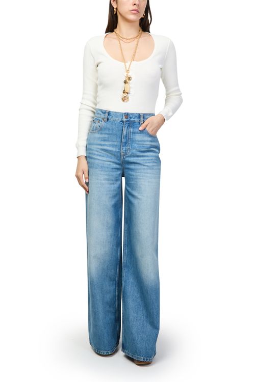CHLOE Straight-cut jeans