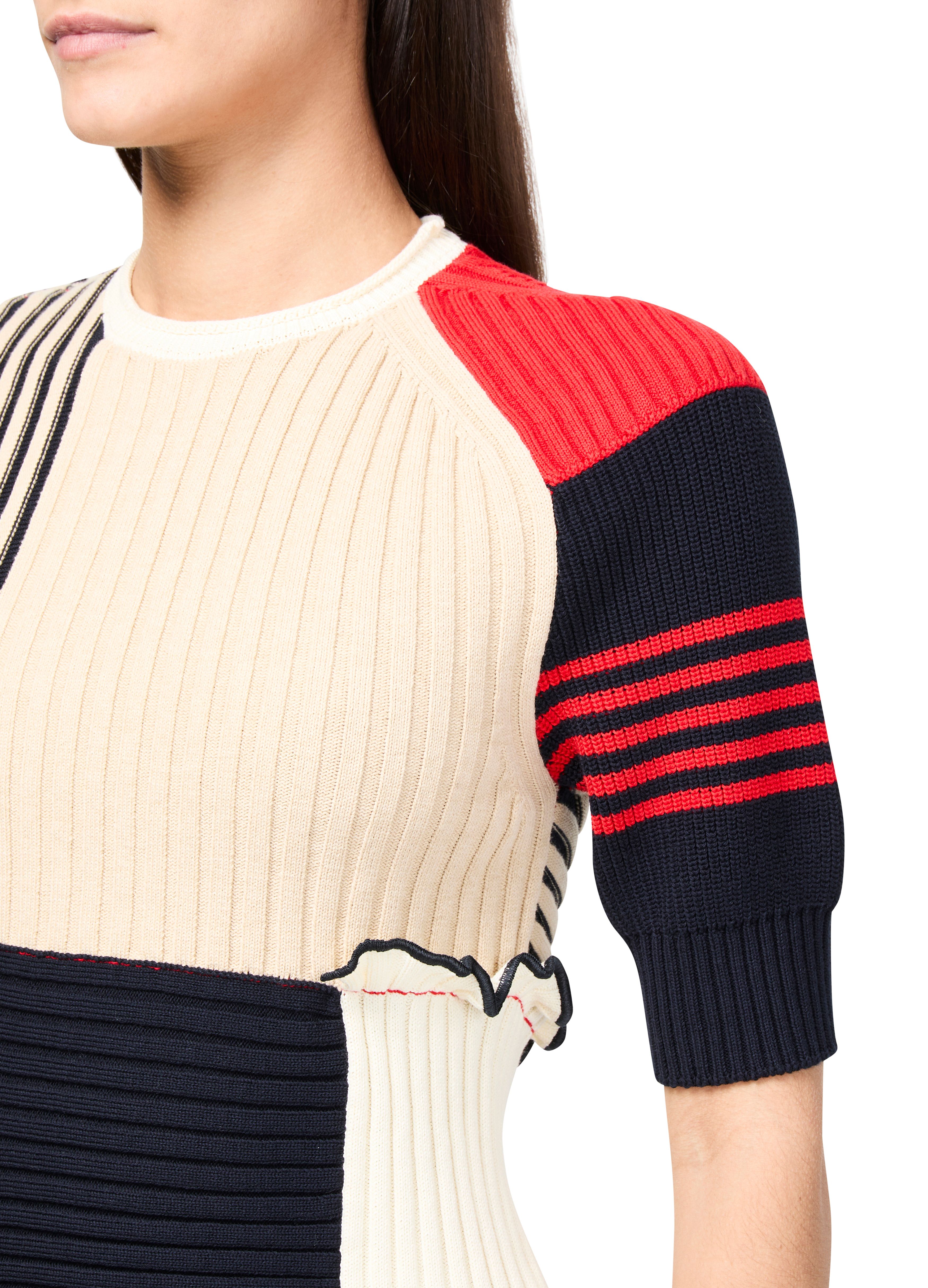 Striped wool top thumbnail 4