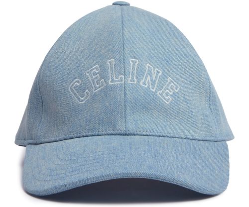 CELINE Celine baseball cap in sweat honey wash denim
