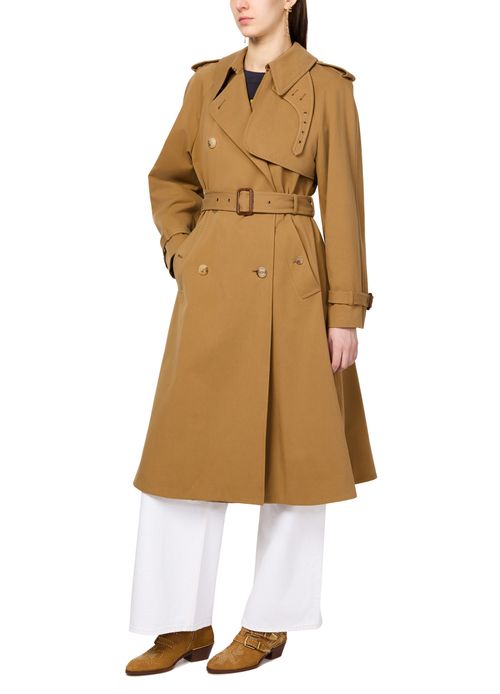 CHLOE Organic cotton gabardine trenchcoat