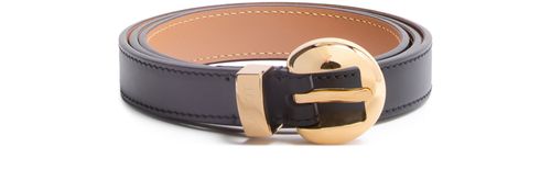 LOEWE Pebble belt in smooth calfskin