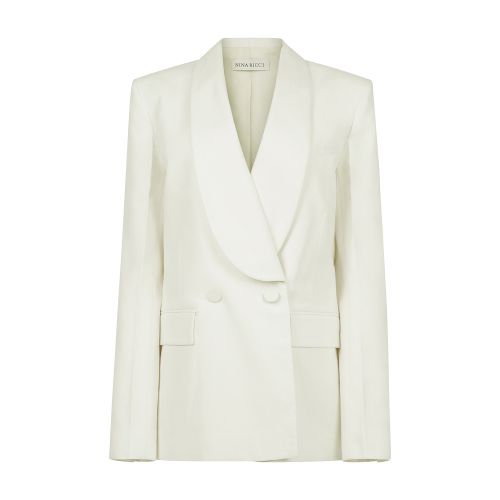 NINA RICCI SHAWL COLLAR BLAZER