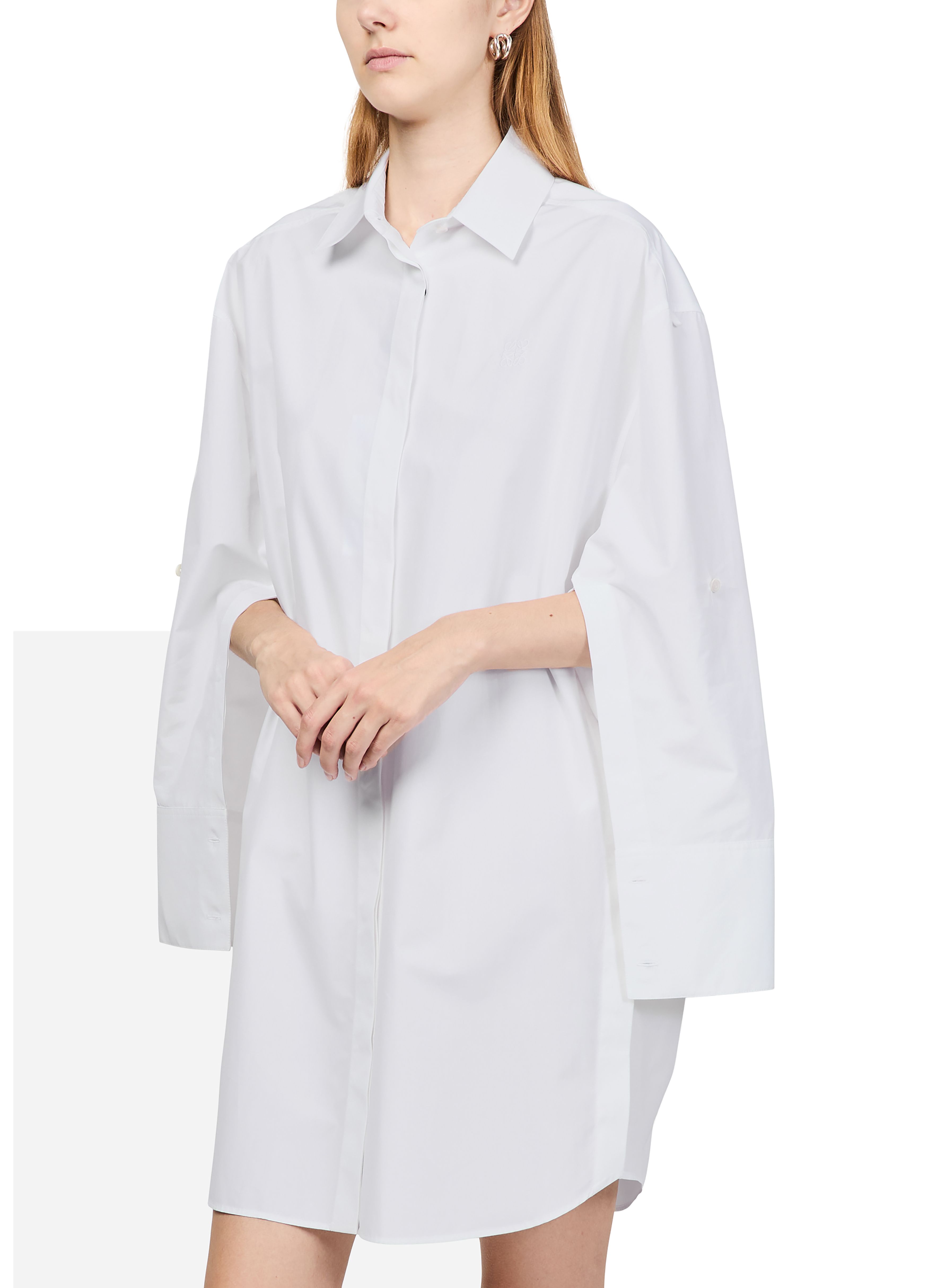 Shirt dress in cotton thumbnail 6