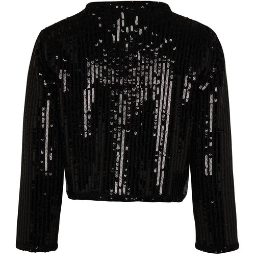 CELINE Embroidered jacket in ribbed mohair cardigan