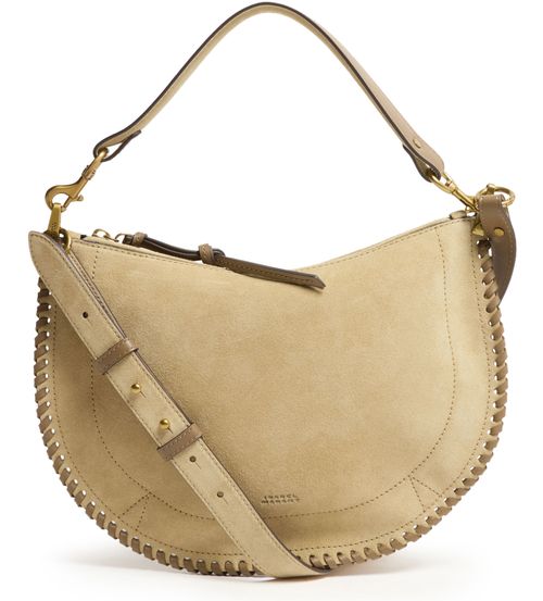ISABEL MARANT Oskan soft zipped shoulder bag