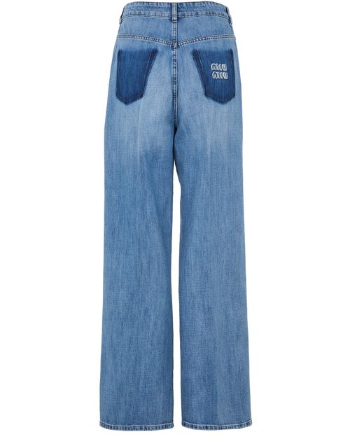 MIU MIU Straight-cut jeans