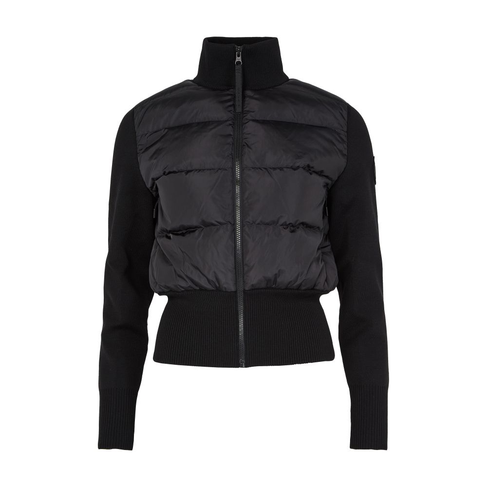 Hybride large quilted knit jacket thumbnail 7