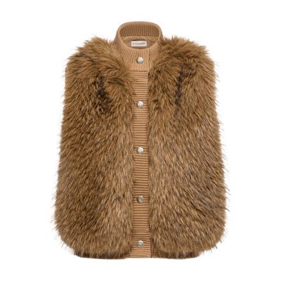 Moncler Daunenweste Mit Rippstrick De Größe 38 - MyTheresa - Bild 3
