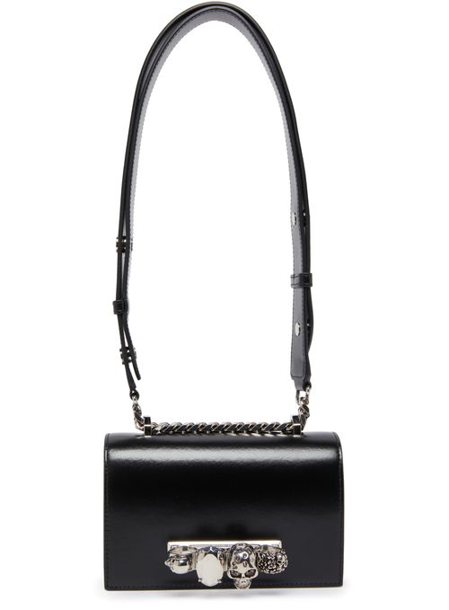 MCQUEEN Mini Jewelled Satchel bag 