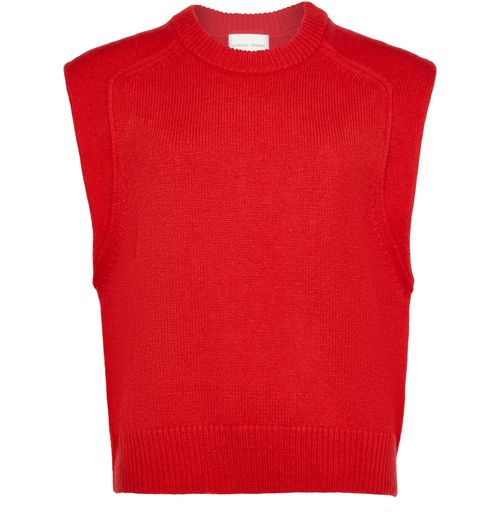 LOULOU STUDIO Mari wool sleeveless boxy top