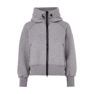 Canada Goose Chilliwack Fleece Aviator Jacket In Gray