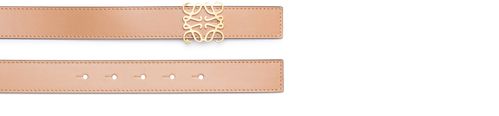 LOEWE Anagram reversible smooth calf leather belt