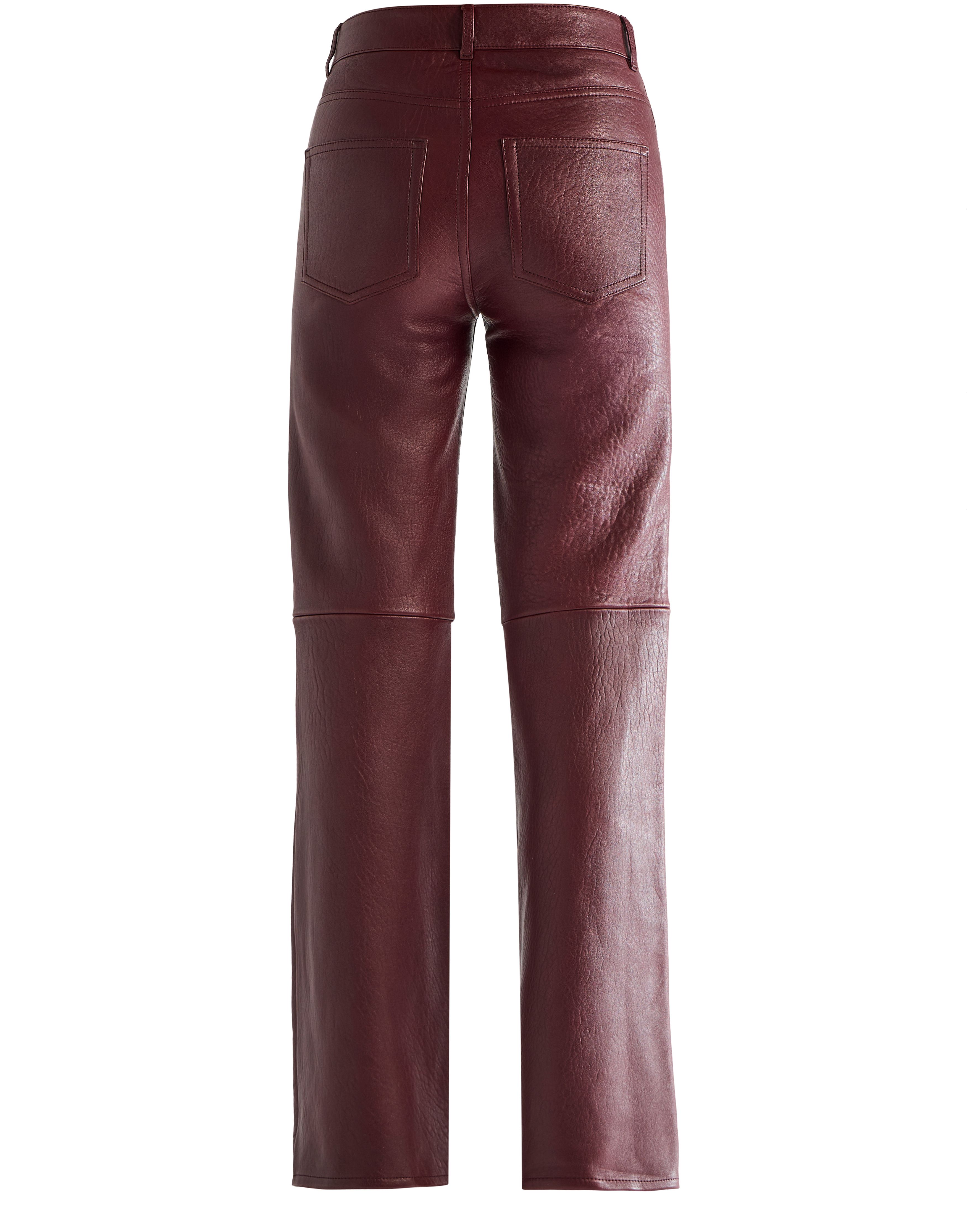 Leather flare pants thumbnail 3