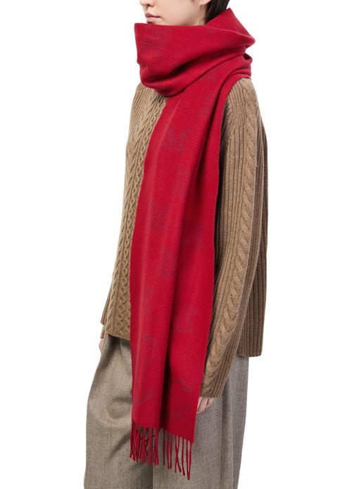 MAX MARA Schal mit M-Print