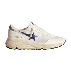 Sneakers Running Sole en resille et cuir nappa avec etoile Homme GOLDEN GOOSE 24S