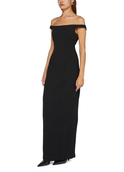 TOTEME Curved off-shoulder dress