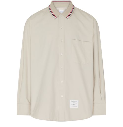 THOM BROWNE Long sleved oversized shirt