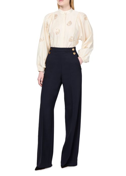 MAX MARA Hose mit weitem Bein Polonia