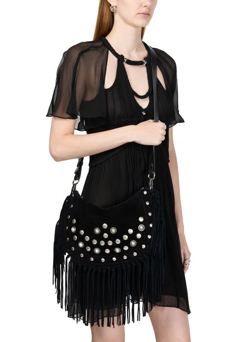 ISABEL MARANT Soft zipped Oskan bag
