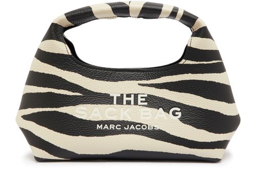 MARC JACOBS The Mini Sack leather zebra print bag