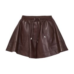 Women's Trapeze shorts in nappa leather | LOEWE | 24S