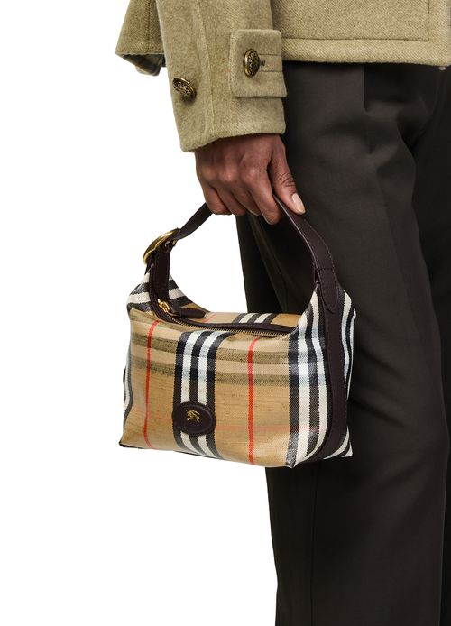 BURBERRY Mini sac polochon Highlands​