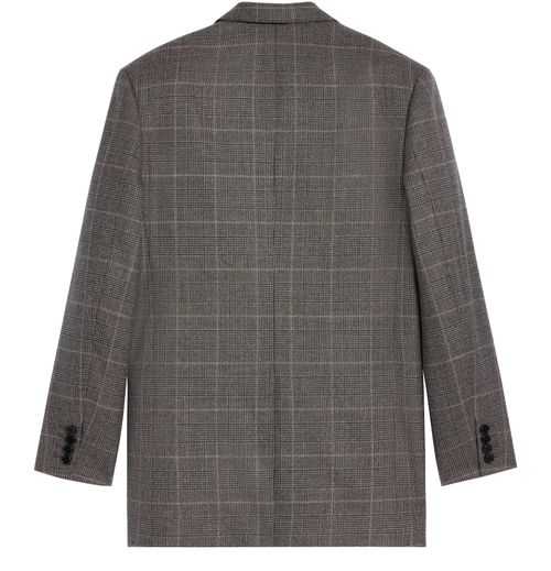 CELINE Bibliothèque Nationale de France blazer in prince of wales wool