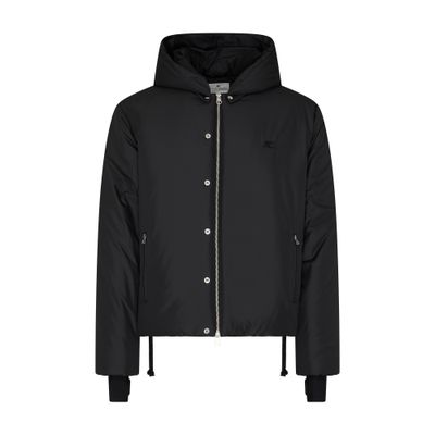 COURRÈGES HOODED PUFFER JACKET