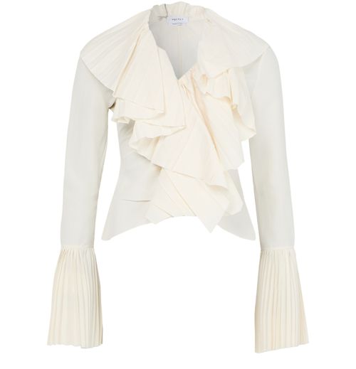 MCQUEEN Shirt with ruffles